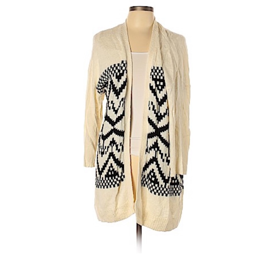 Two By Vince Camuto Tribal Print Cardigan